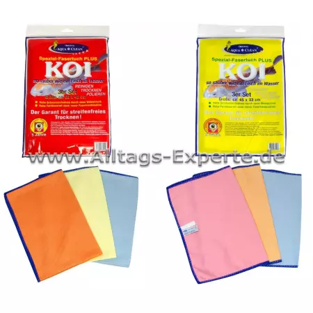 Aqua Clean Koi Spezial-Fasertuch Plus Set Koi Spezial-Fasertuch Plus Set